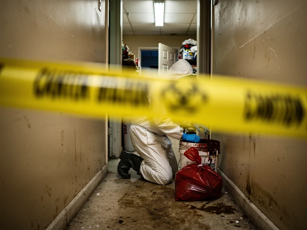 Common warning signs of biohazard conditions in homes